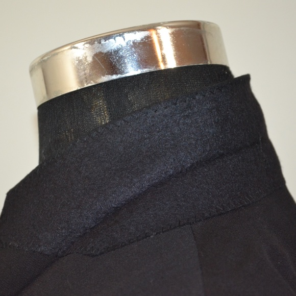 Calvin Klein 42R Sport Coat Blazer Suit Jacket Bla - Picture 3 of 8